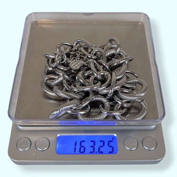 Talbots 2-Strand Chain Statement Necklace - Picture 5 of 5